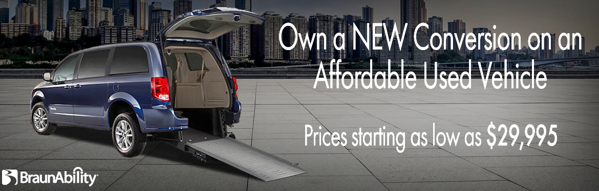 Affordable New and Used wheelchair Vans for Sale